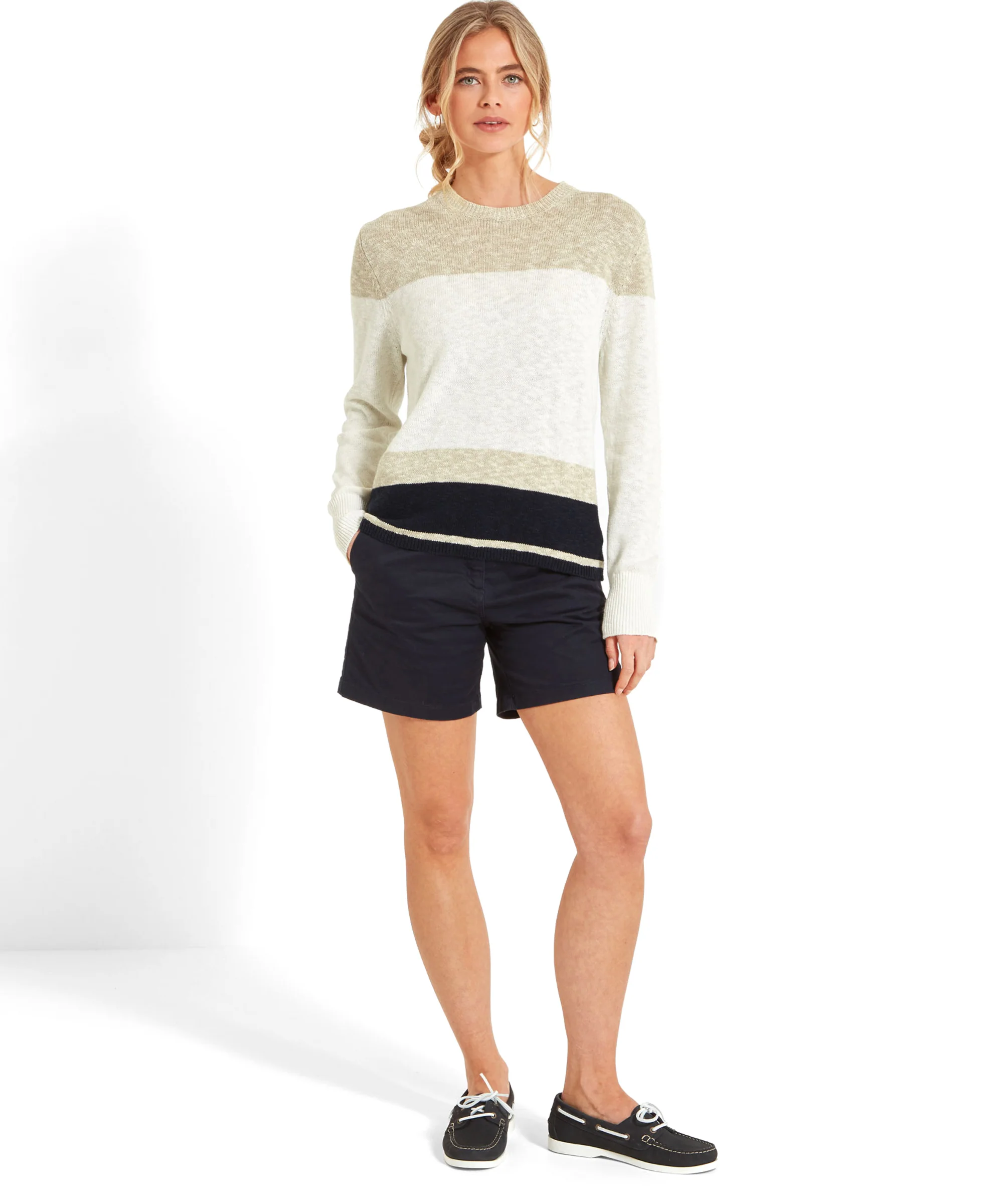 Treyarnon Bay Jumper - Oat - Image 3