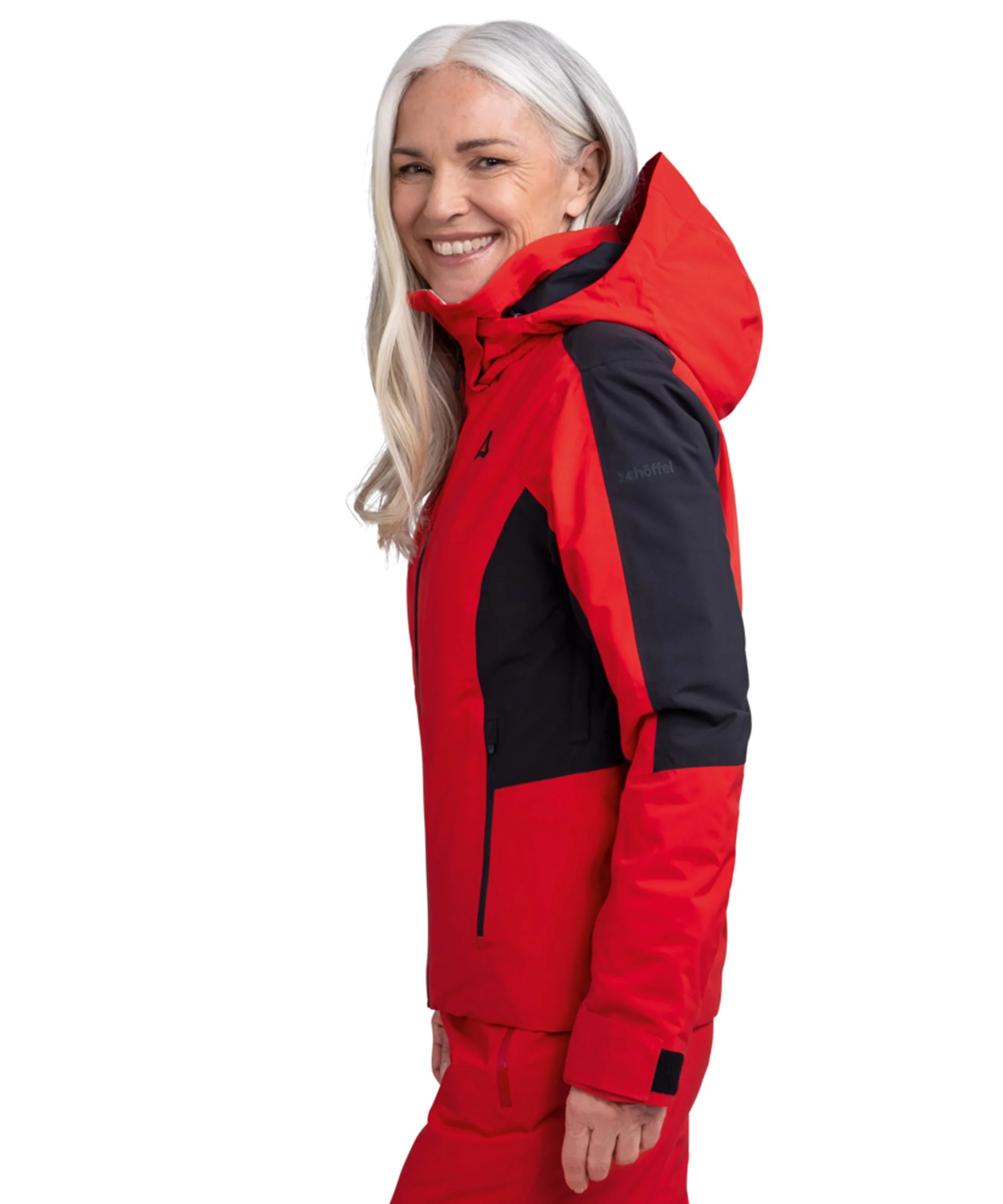 Women's Trifex Ski Jacket - Scarlet Red - Image 4
