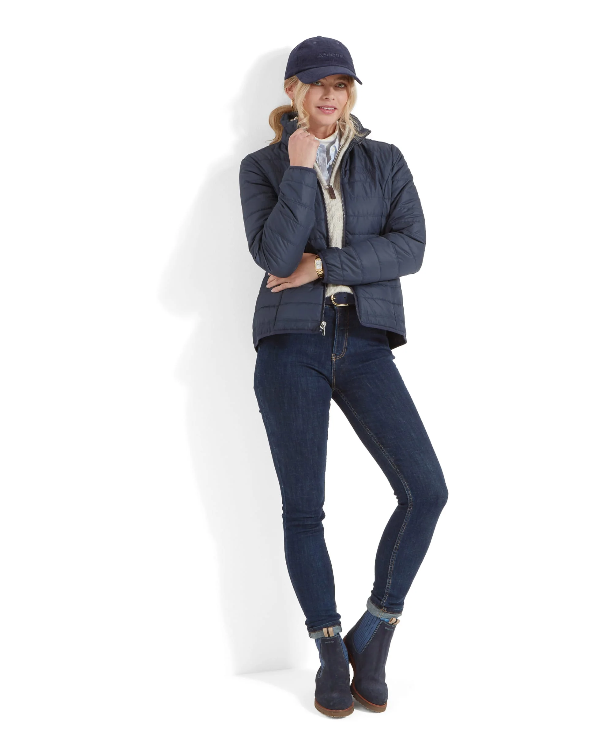 Uppingham 3-in-1 Coat - True Navy - Image 7