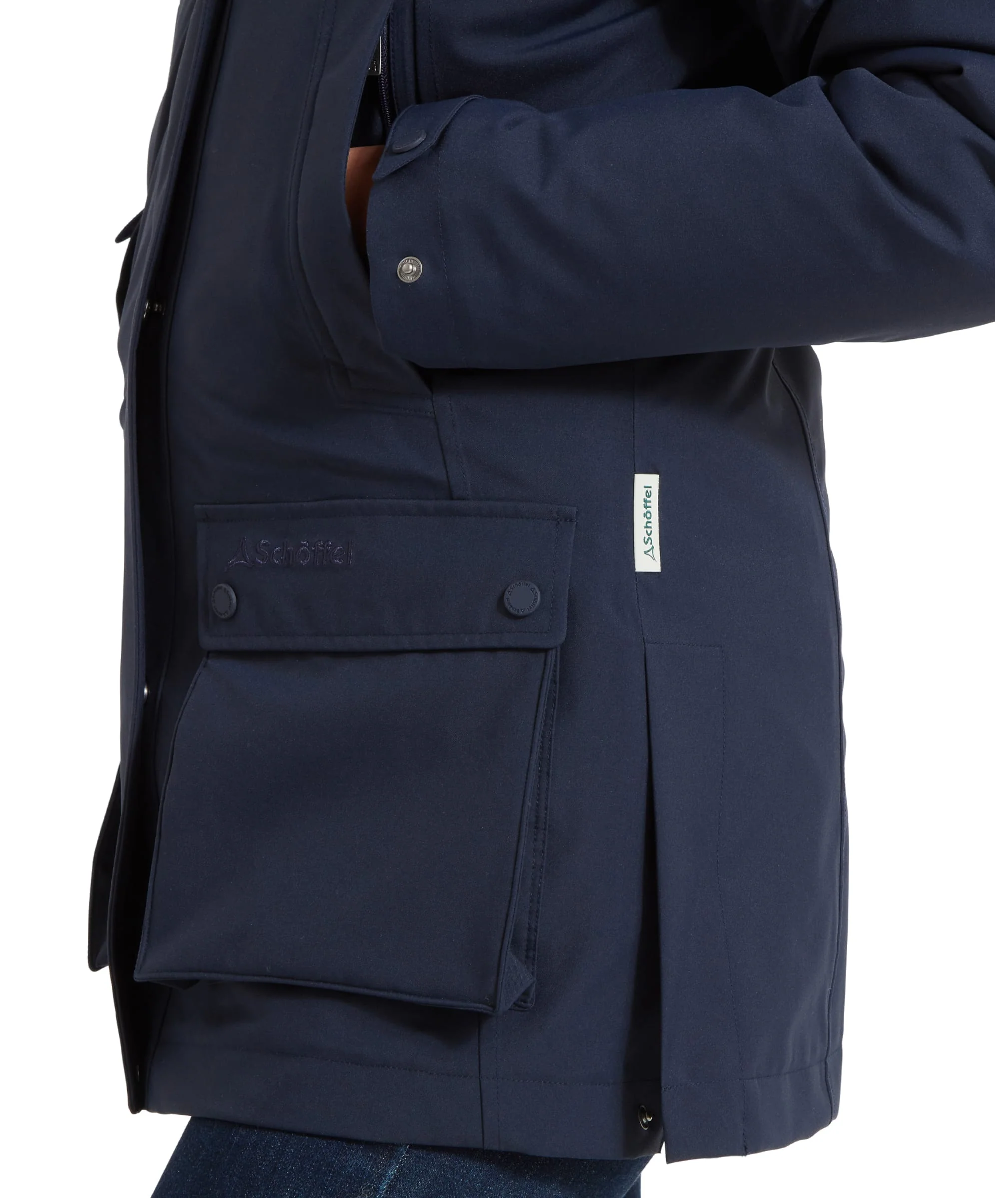 Uppingham 3-in-1 Coat - True Navy - Image 9