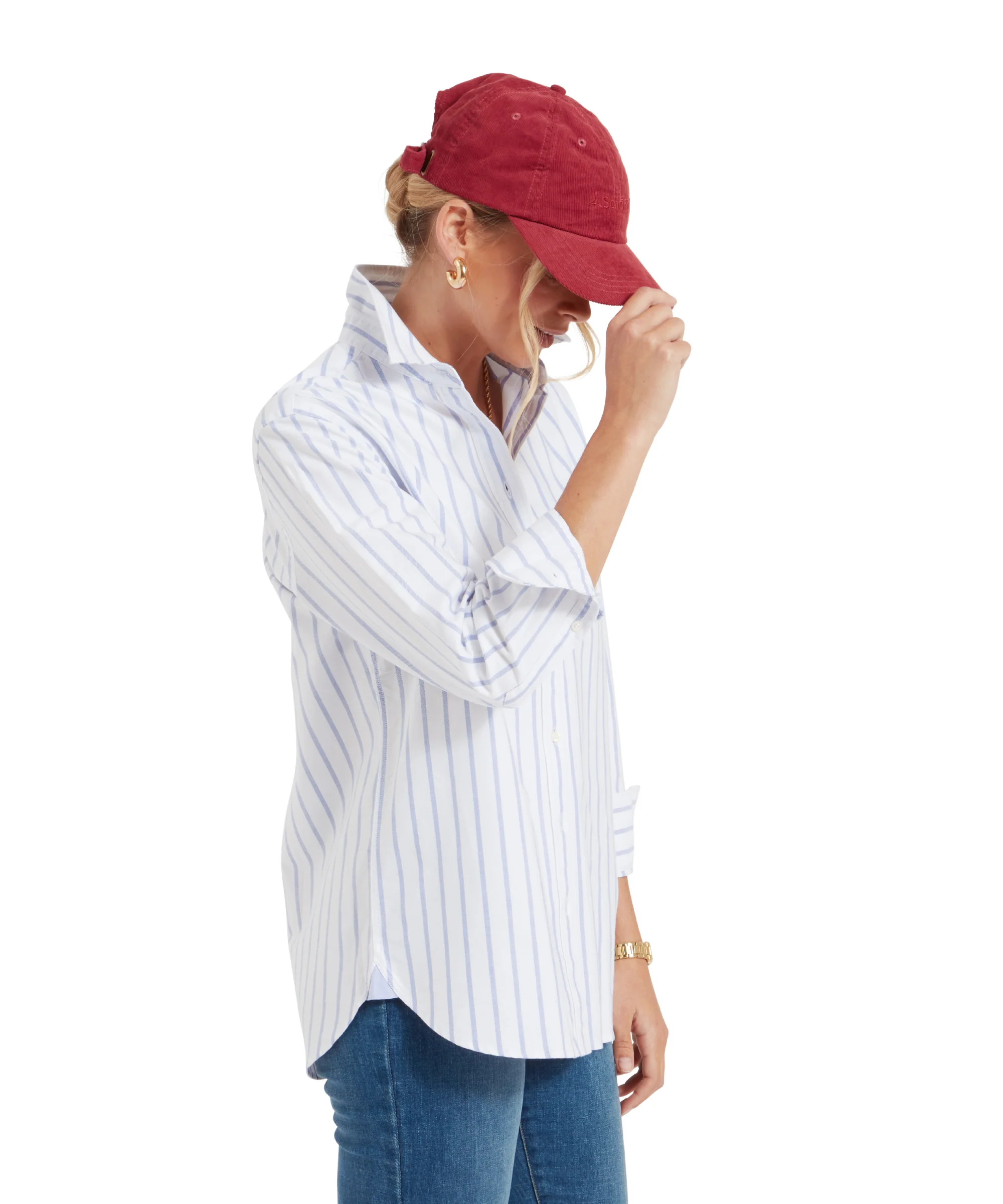 Walberswick Oxford Shirt - Blue Stripe - Image 4