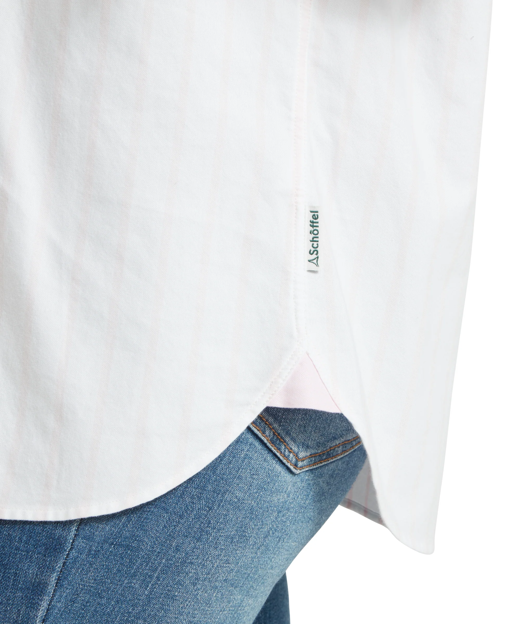 Walberswick Oxford Shirt - Pink Stripe - Image 7