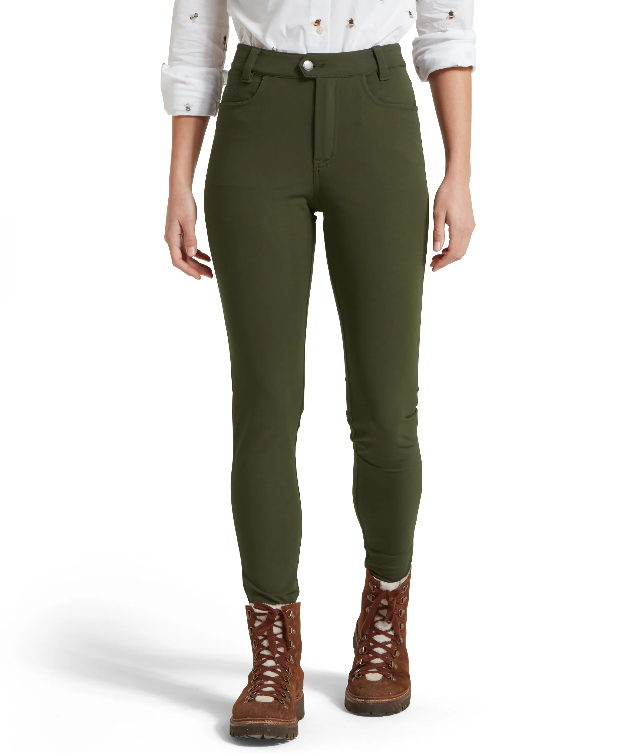 Whitwell Water Repellent Trousers - Forest - Image 2