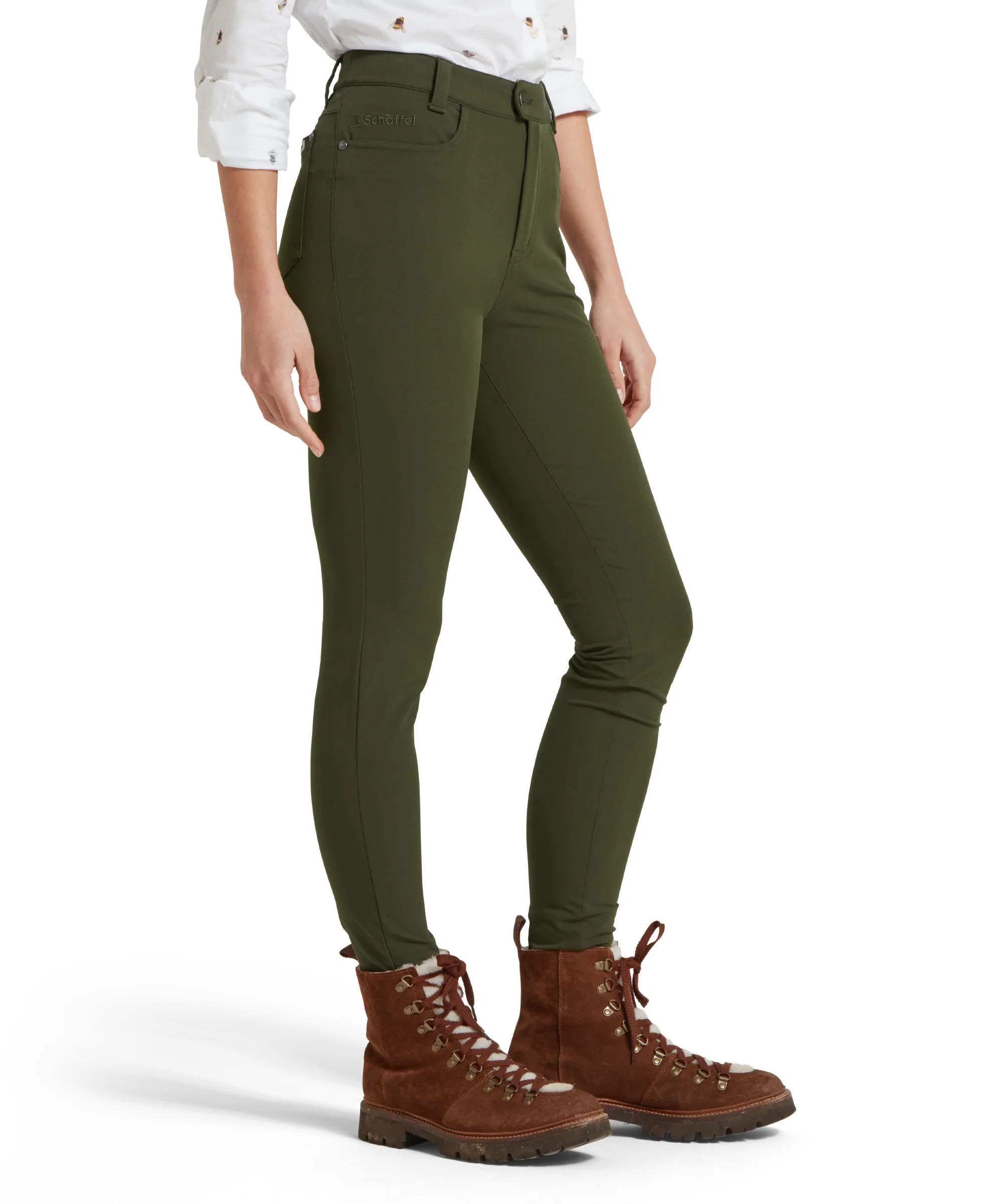 Whitwell Water Repellent Trousers - Forest - Image 4