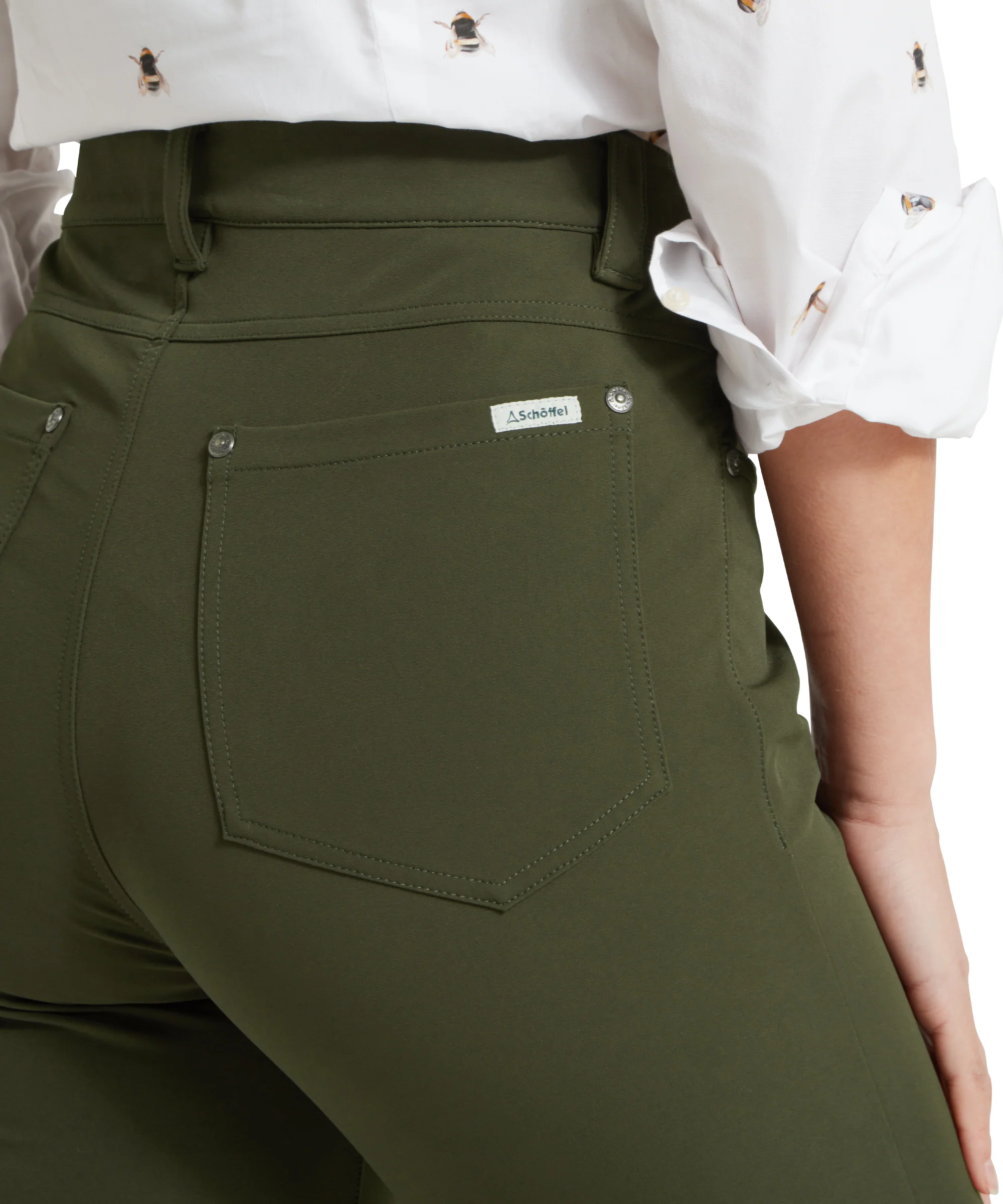Whitwell Water Repellent Trousers - Forest - Image 6