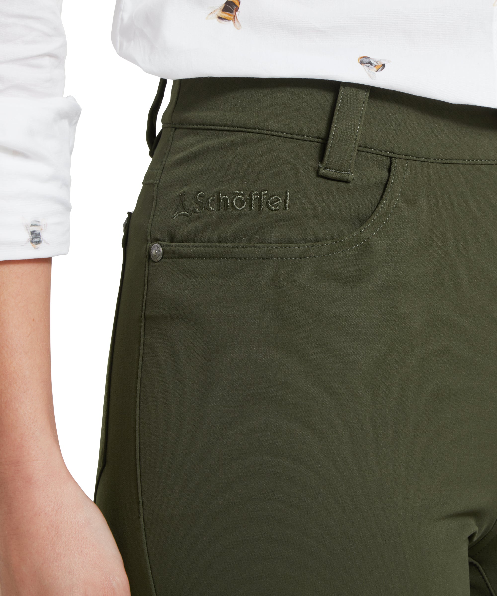 Whitwell Water Repellent Trousers - Forest - Image 7