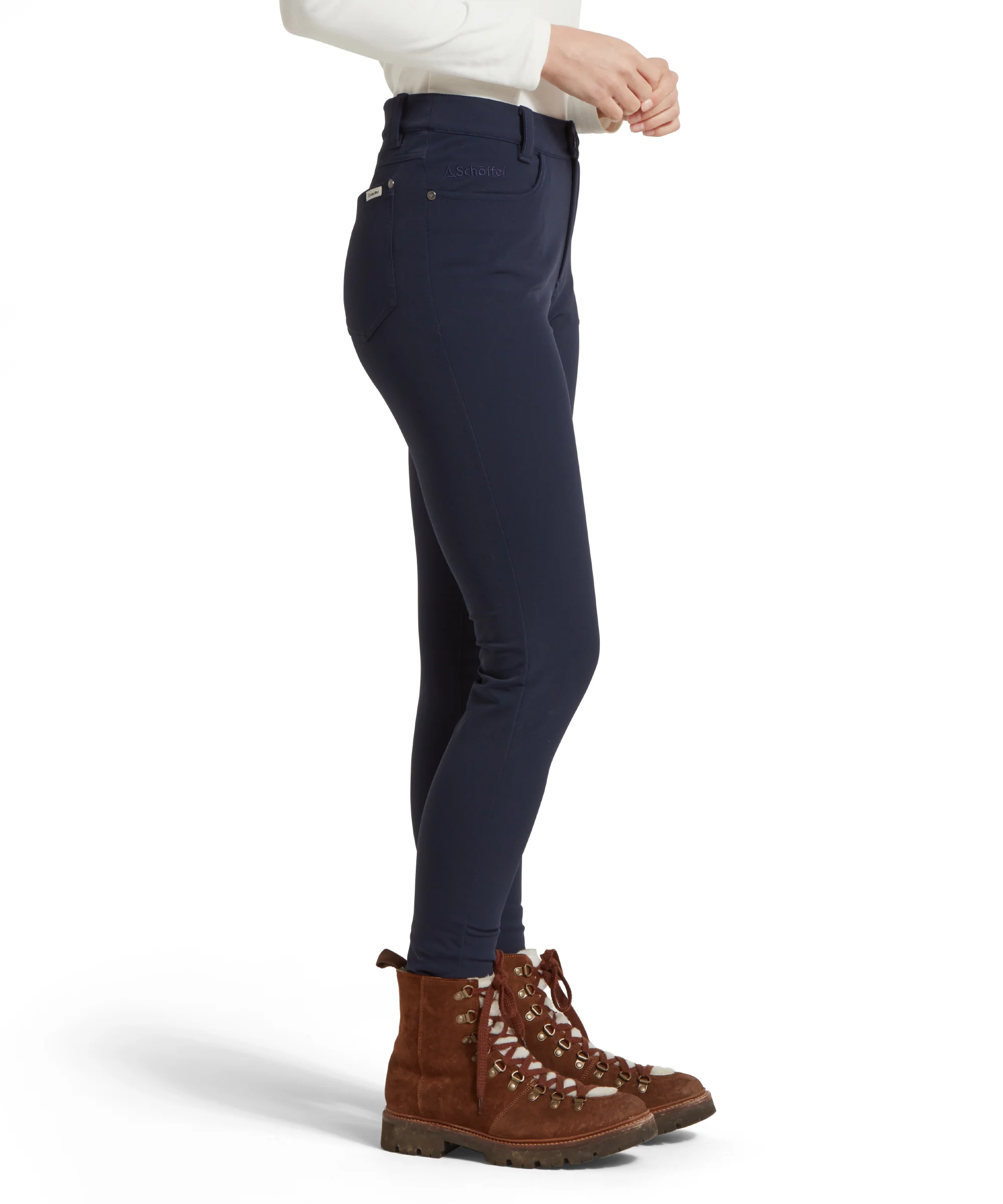 Whitwell Water Repellent Trousers - True Navy - Image 4