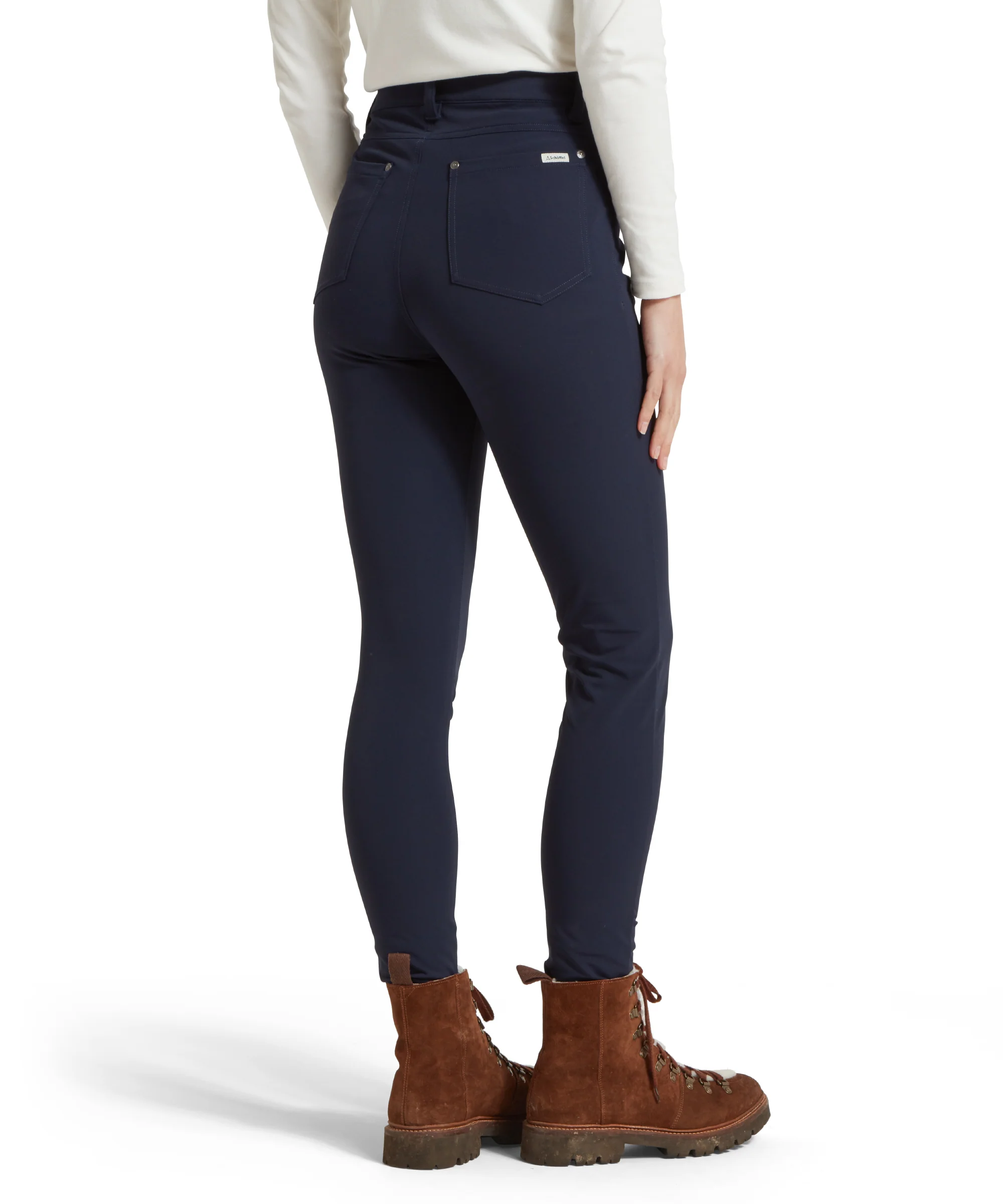 Whitwell Water Repellent Trousers - True Navy - Image 5