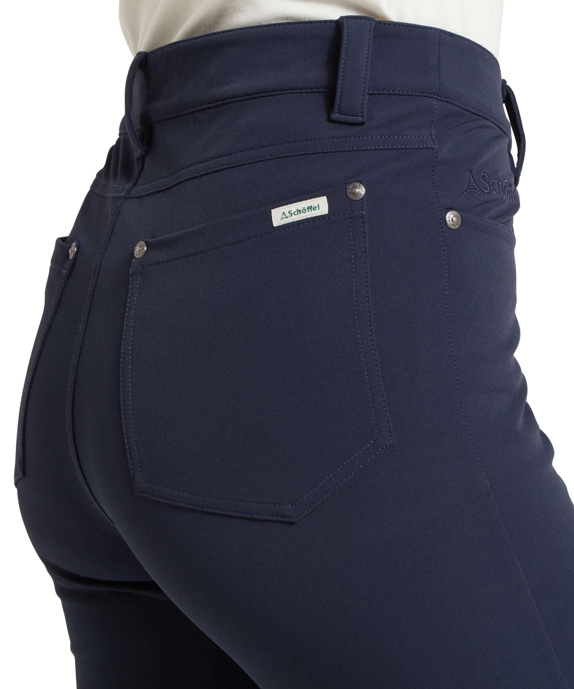 Whitwell Water Repellent Trousers - True Navy - Image 6